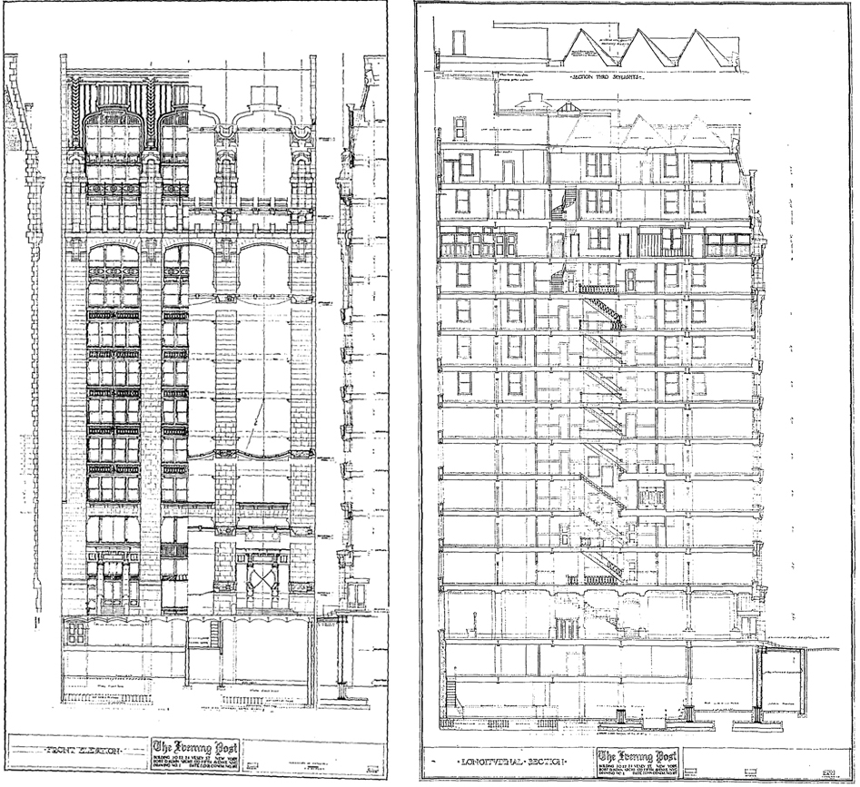 skyscraper blueprints