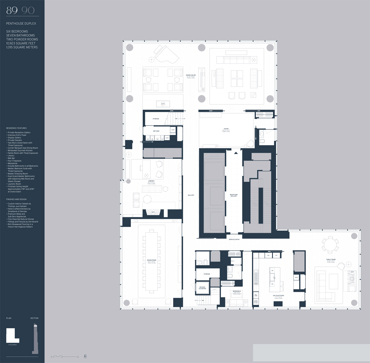 157 West 57th Street (ONE57) - Blocks & Lots