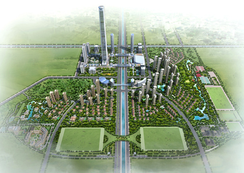 Tianjin Goldin 117 Aerial