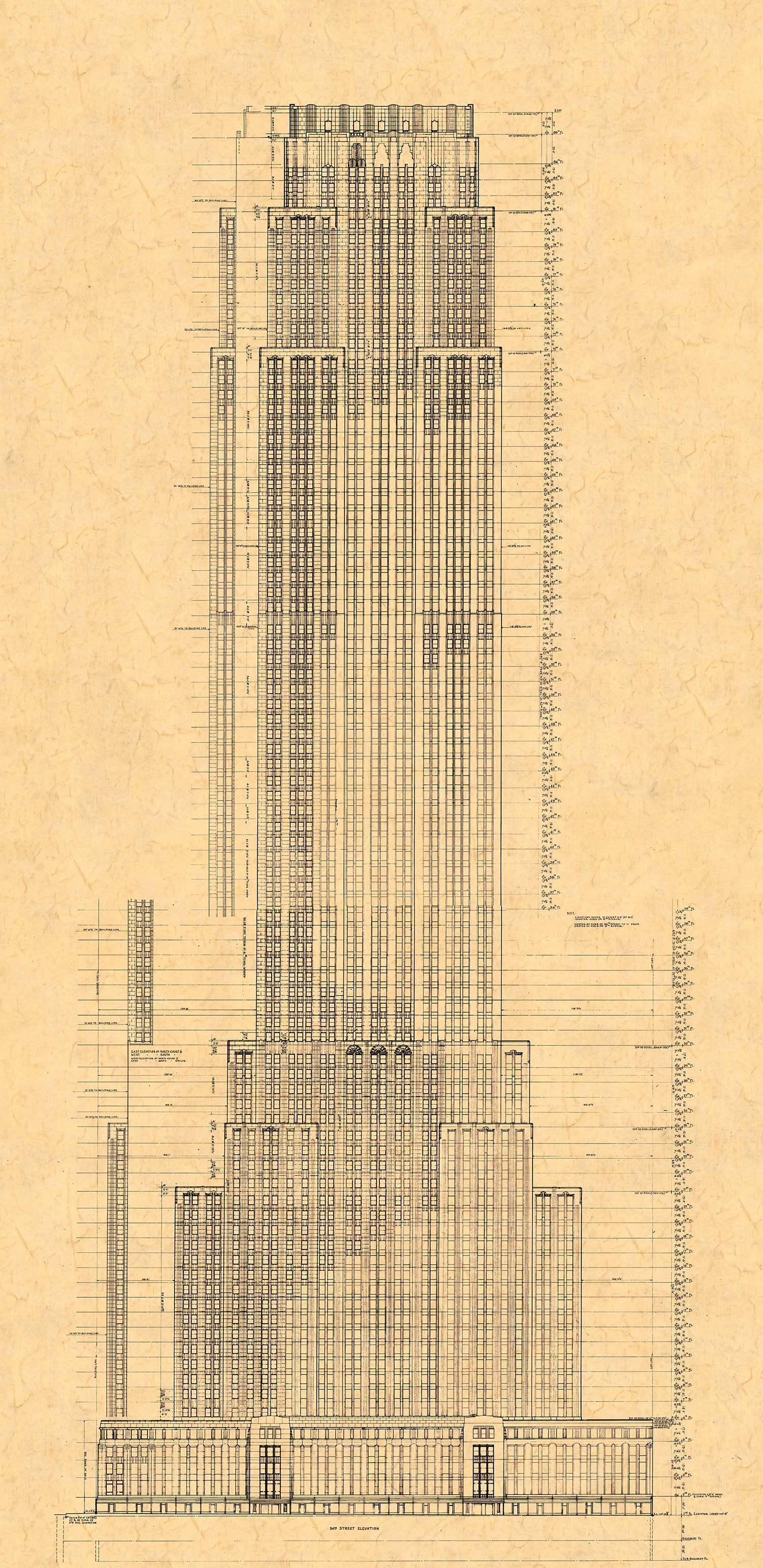 empire state building layout