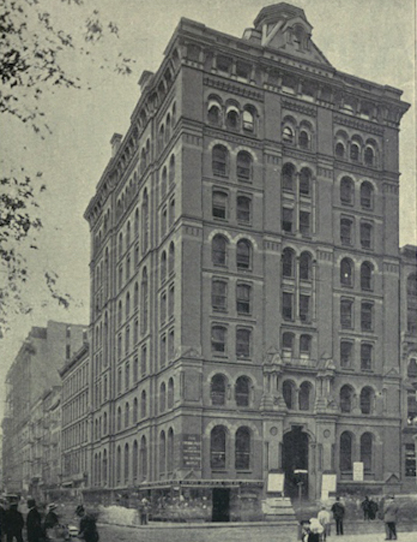 Evening Post Building 202-208 Broadway Charles Mengleson / George Hathorne / Thomas Stent