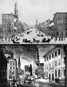 wall street in 1825