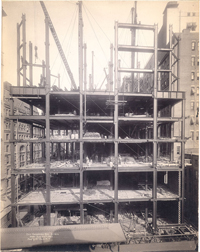 Historical Construction Photograph Archive at The Skyscraper Museum