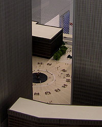 world trade center model