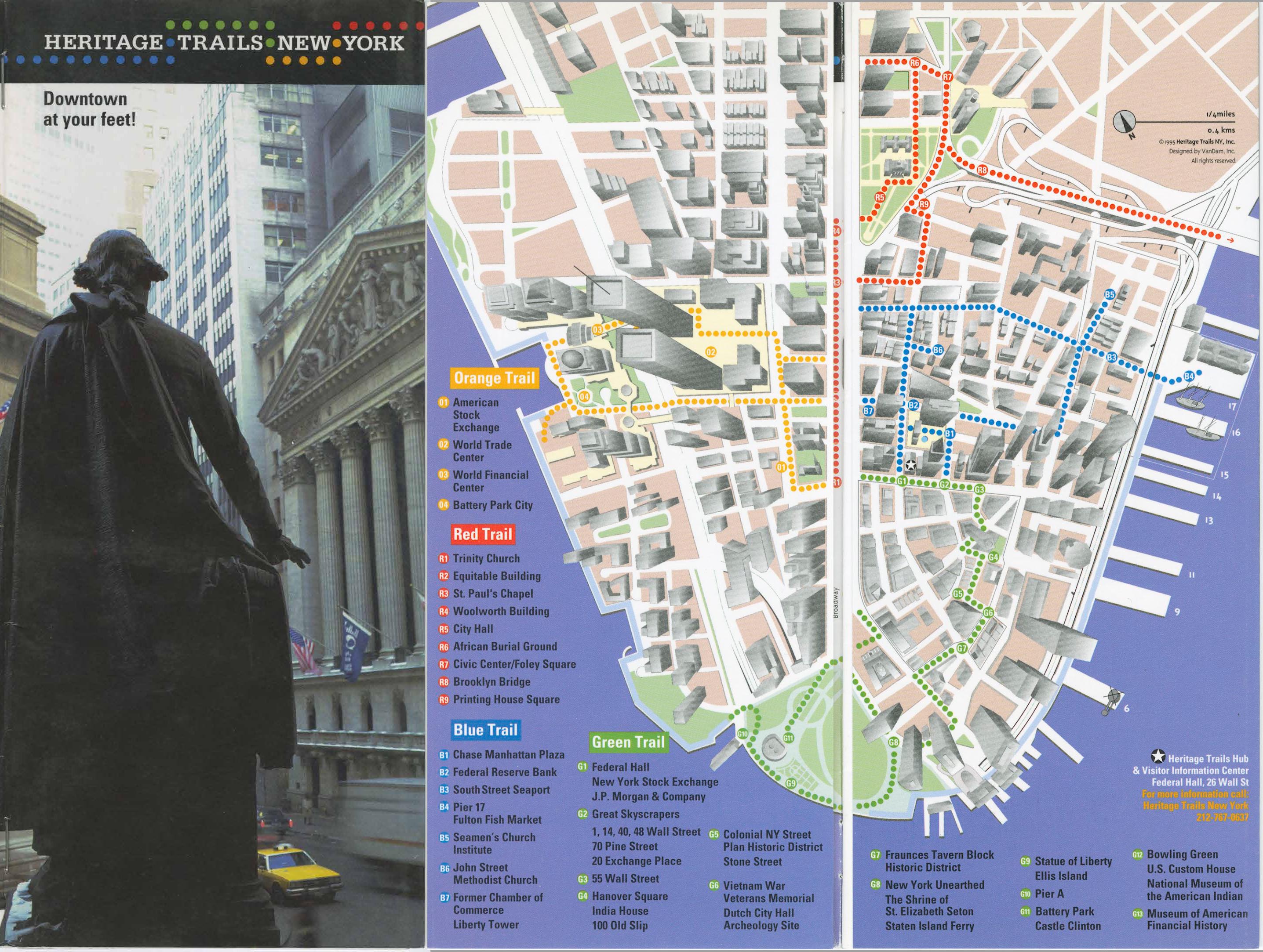 The Skyscraper Museum HERITAGE TRAILS   Map1 